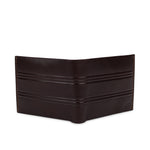 GIL Men's Bifold Leather Wallet with RFID | Embossed Full-Grain Leather