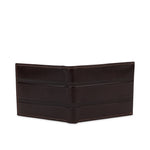 GIL Men's Bifold Leather Wallet with RFID | Embossed Full-Grain Leather