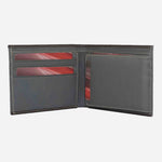 Grey Color Bifold Genuine Leather Wallet