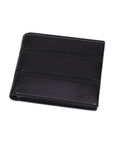GIL Men's Bifold Leather Wallet with RFID | Embossed Full-Grain Leather