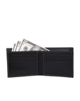GIL Men's Bifold Leather Wallet with RFID | Embossed Full-Grain Leather