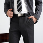 GIL Men's Reversible Auto-lock Wrinkle-free Leather Belt | Palmilla Black & Brown