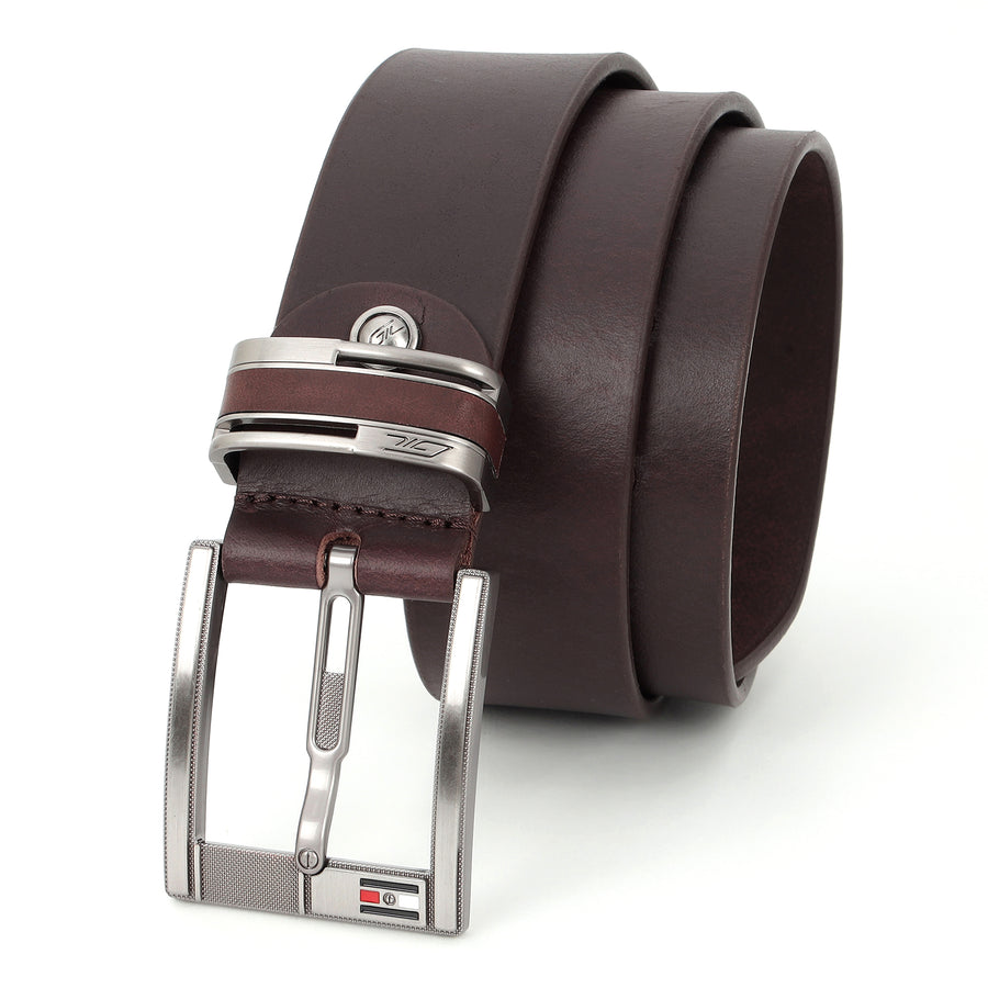 GIL Casual Men's Full-Grain Leather Belt | Oil Pull-Up | 40mm Width