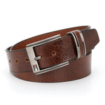 GIL Casual Men's Full-Grain Leather Belt | Waxy Marble