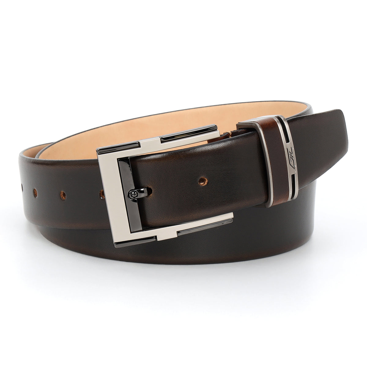 Profile Pull-SM Men's Leather Belt | Pull-Up Effect | Wrinkle-free