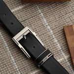 Profile Pull-SM Men's Leather Belt | Pull-Up Effect | Wrinkle-free