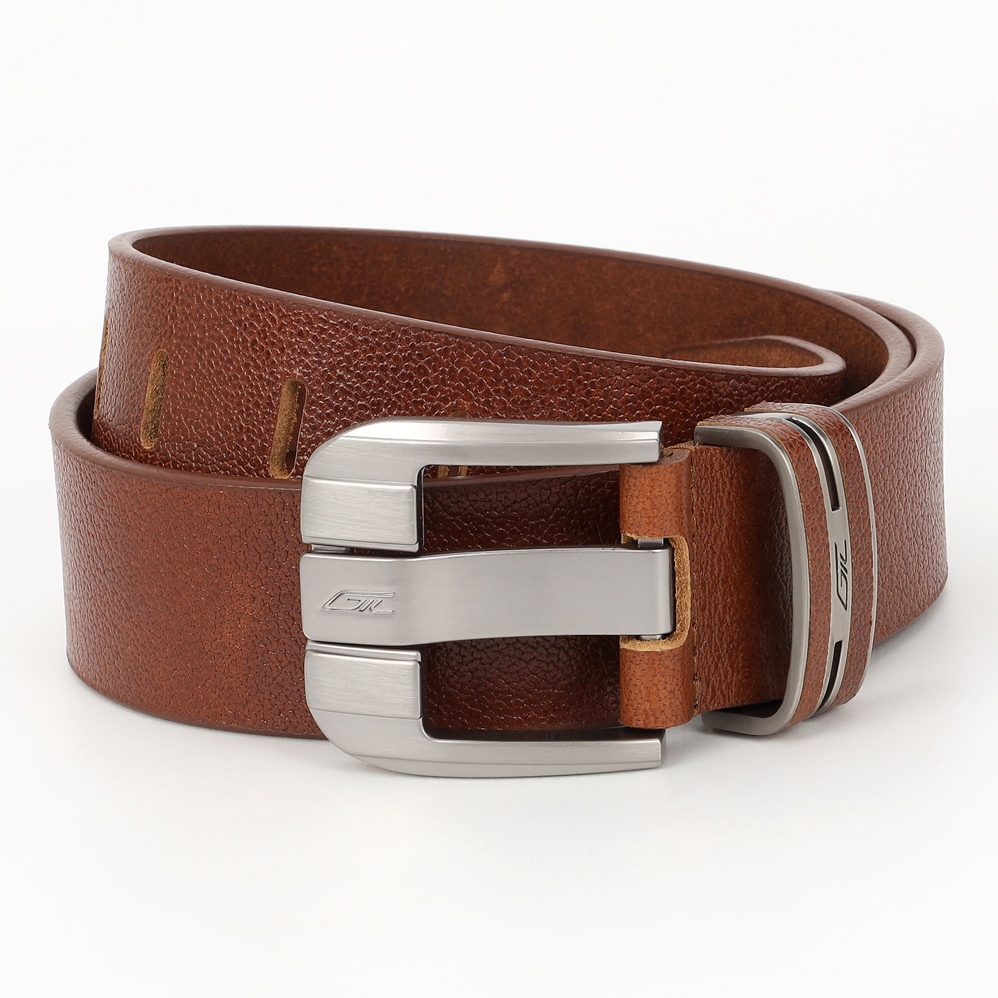 GIL Casual Men's Full-Grain Wrinkle-Free Leather Belt | Picasso