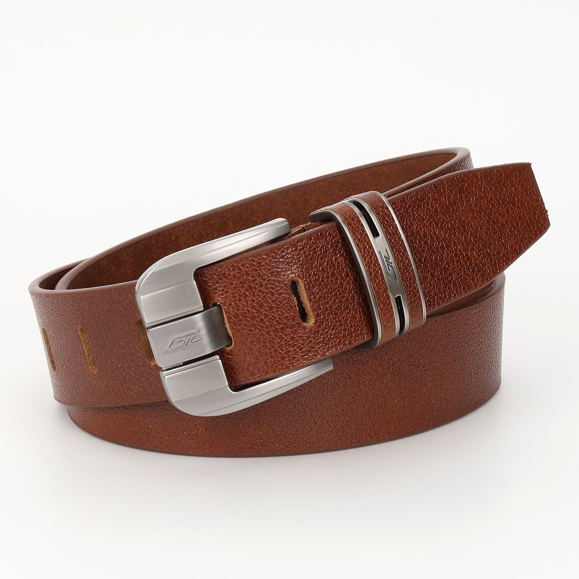 GIL Casual Men's Full-Grain Wrinkle-Free Leather Belt | Picasso