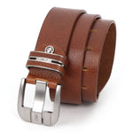 GIL Casual Men's Full-Grain Wrinkle-Free Leather Belt | Picasso