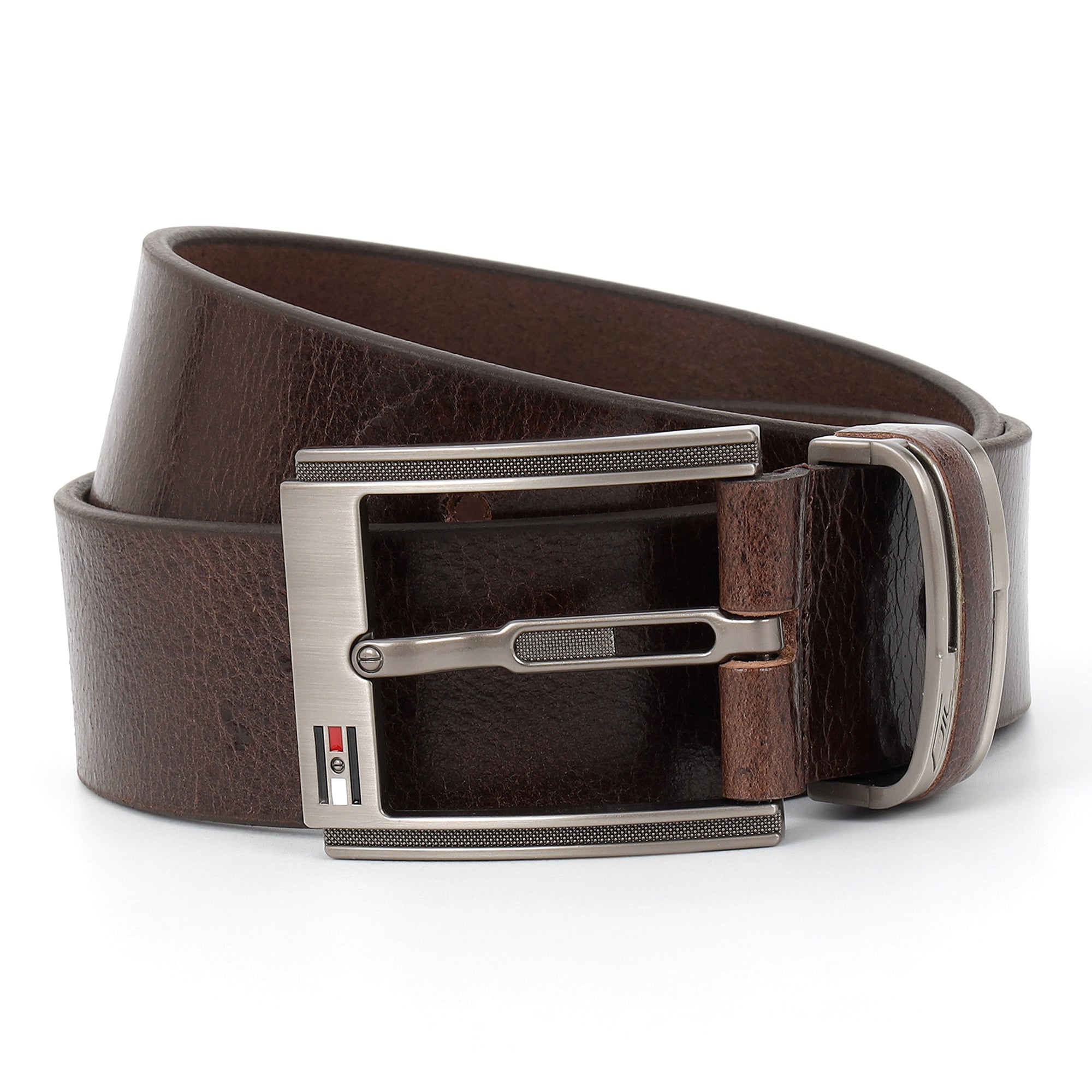 GIL Casual Men's Full-Grain Leather Belt | Waxy Marble