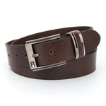 GIL Casual Men's Full-Grain Leather Belt | Waxy Marble