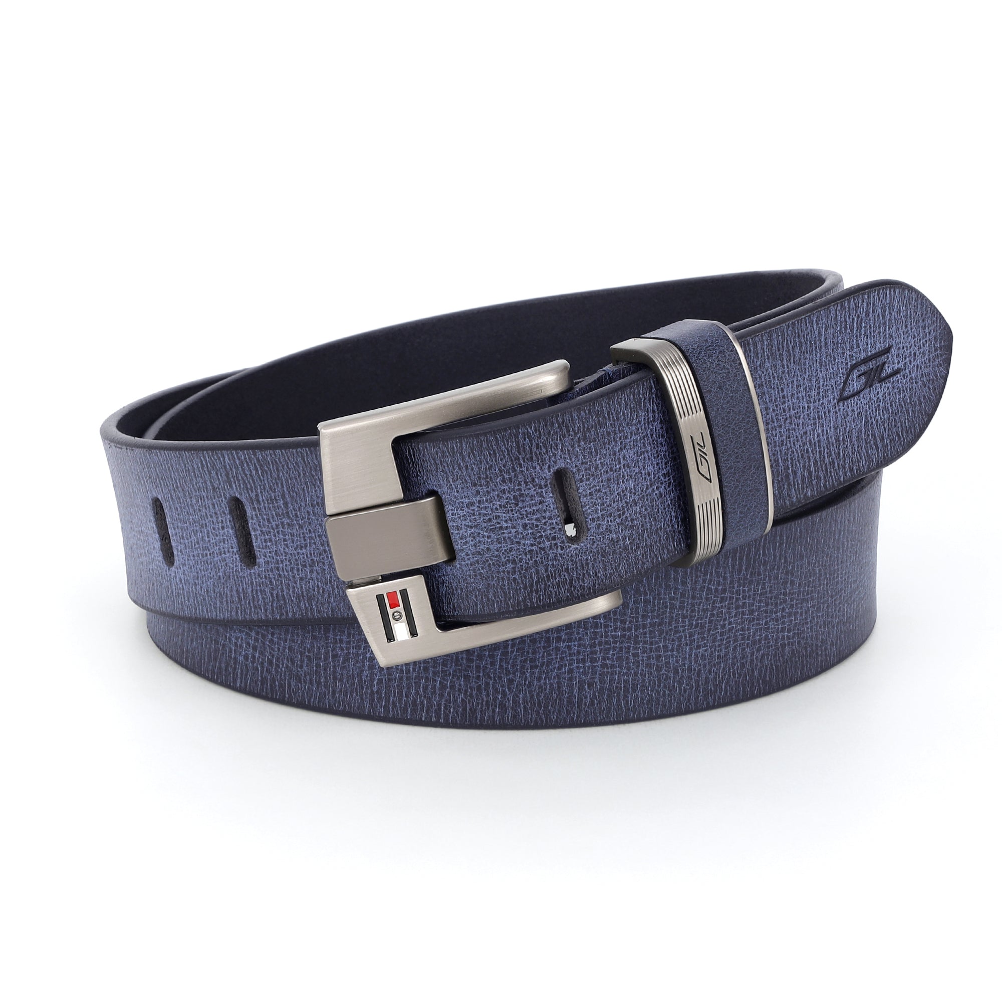 GIL Casual Men's Full-Grain Wrinkle-Free Leather Belt | Alaska