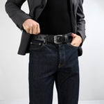 GIL Casual Men's Full-Grain Wrinkle-Free Leather Belt | Picasso