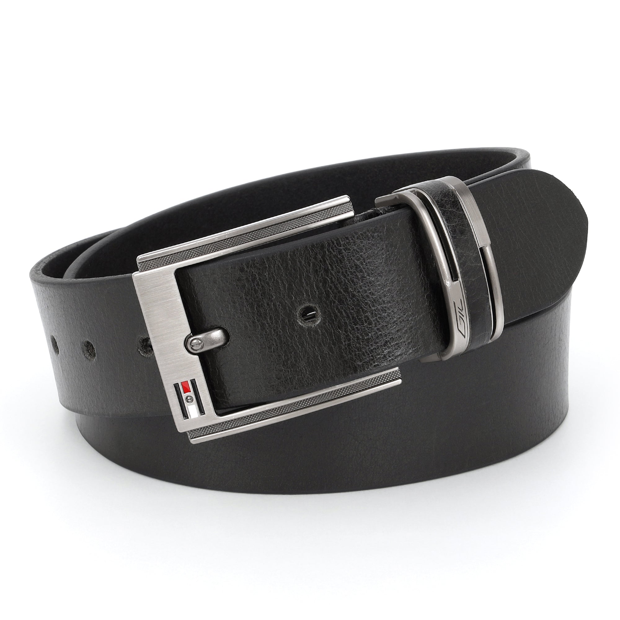 GIL Casual Men's Full-Grain Leather Belt | Waxy Marble