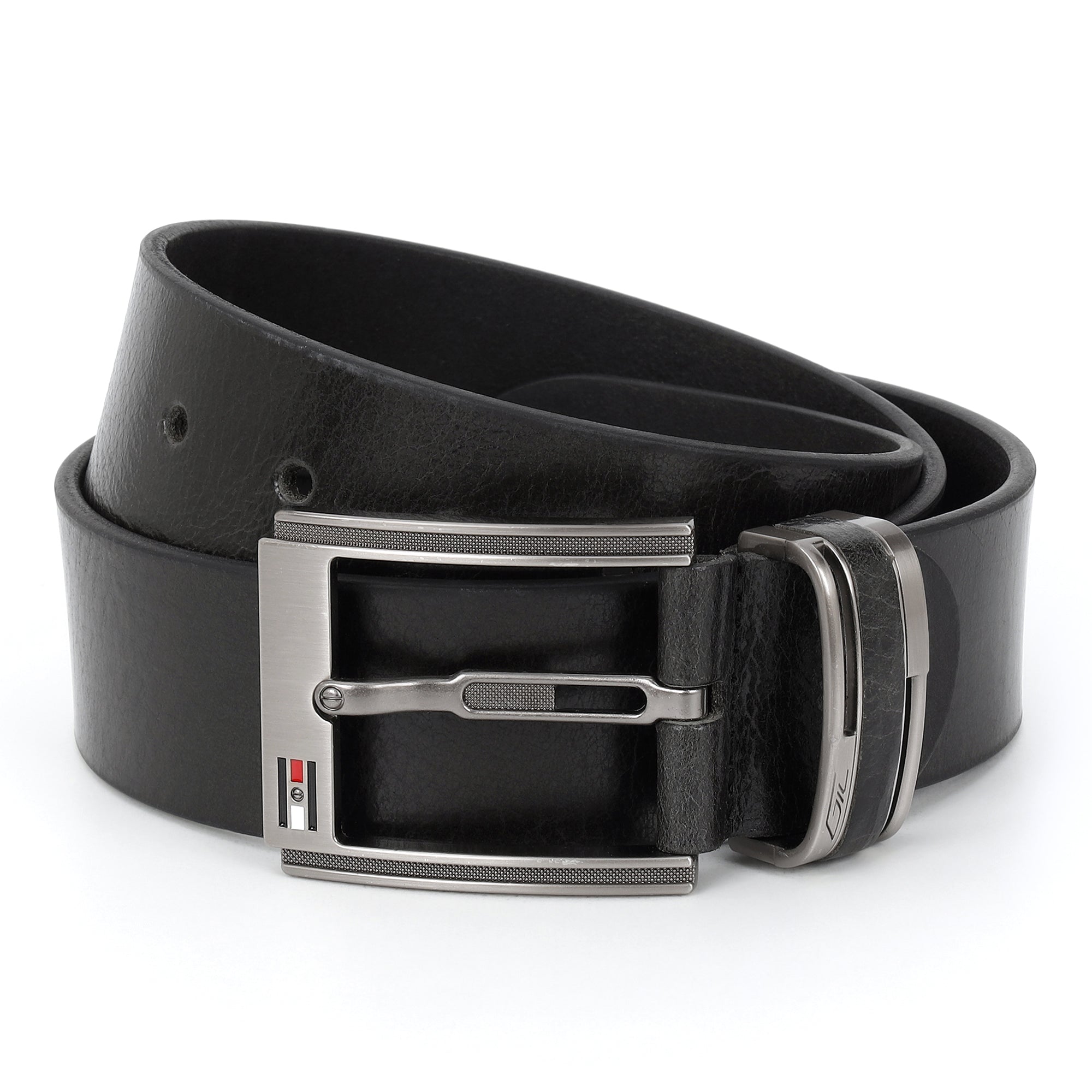 GIL Casual Men's Full-Grain Leather Belt | Waxy Marble