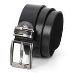GIL Casual Men's Full-Grain Leather Belt | Waxy Marble