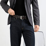 GIL Casual Men's Full-Grain Wrinkle-Free Leather Belt | Picasso