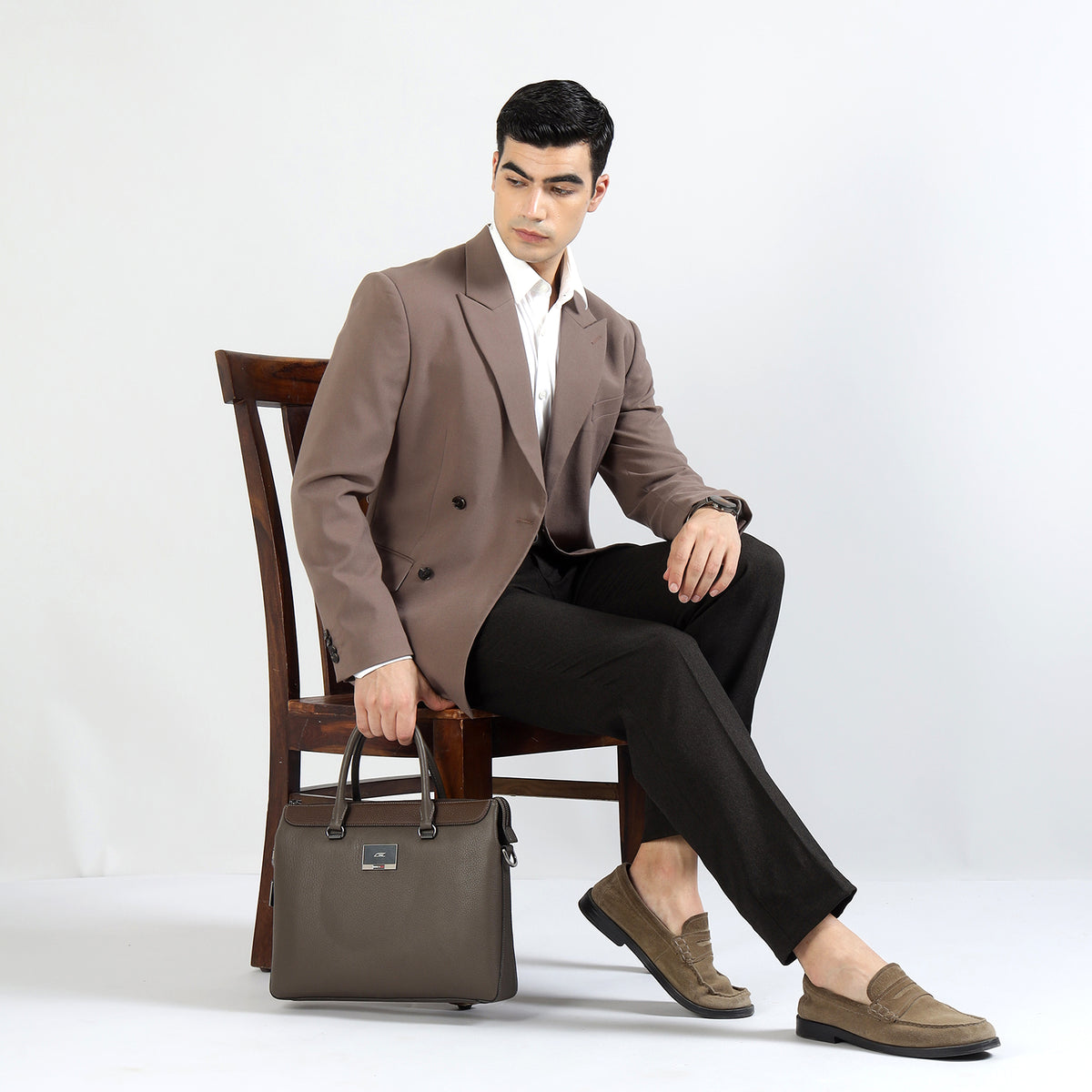 GIL Verona Premium Leather Office Bag for Men | Executive Laptop &amp; Business Bag