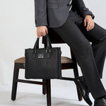 GIL Milano Premium Leather Laptop Bag for Men | Executive Office & Business Briefcase
