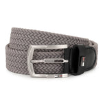 GIL Luxury Stretch Men's Belt with Leather Detailing 34mm Width