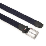 GIL Luxury Stretch Men's Belt with Leather Detailing 34mm Width