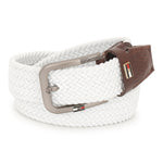 GIL Luxury Stretch Men's Belt with Leather Detailing 34mm Width