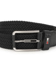GIL Luxury Woven Stretch Men's Belt with Leather Detailing