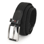GIL Luxury Stretch Men's Belt with Leather Detailing 34mm Width