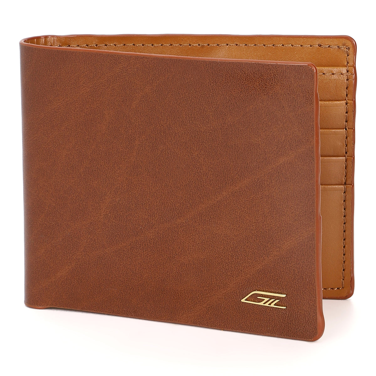 GIL Tan Leather Gift Set for Men | Belt, Wallet &amp; Keychain
