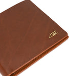 GIL Tan Leather Gift Set for Men | Belt, Wallet & Keychain