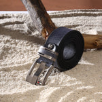 GIL Casual Men's Full-Grain Wrinkle-Free Leather Belt | Alaska