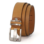 GIL Casual Men's Full-Grain Wrinkle-Free Leather Belt | Alaska
