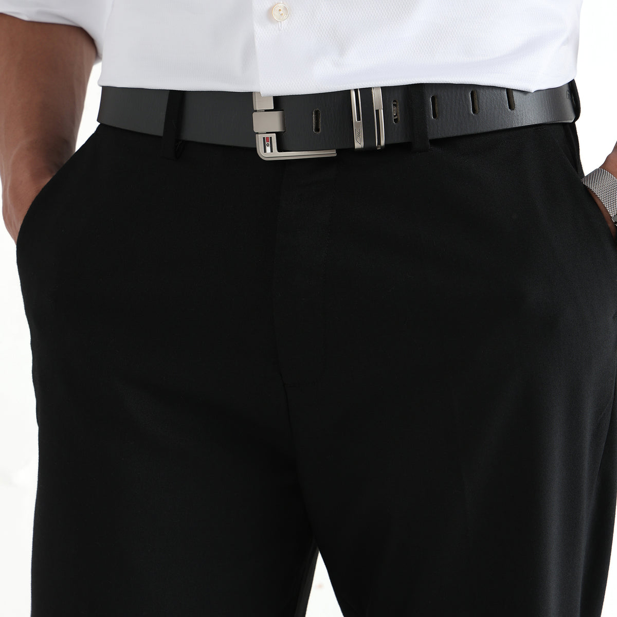 GIL Casual Men's Full-Grain Wrinkle-Free Leather Belt | Alaska