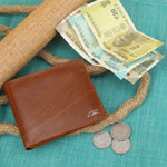 GIL Men's Bifold Genuine Leather Wallet | Wrinkle-free | RFID