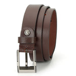 GIL Nappa Split Leather Belt for Men | 30 mm width