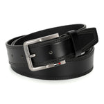 GIL Oxford 3D Embossed Leather Belt for Men | 35 mm width