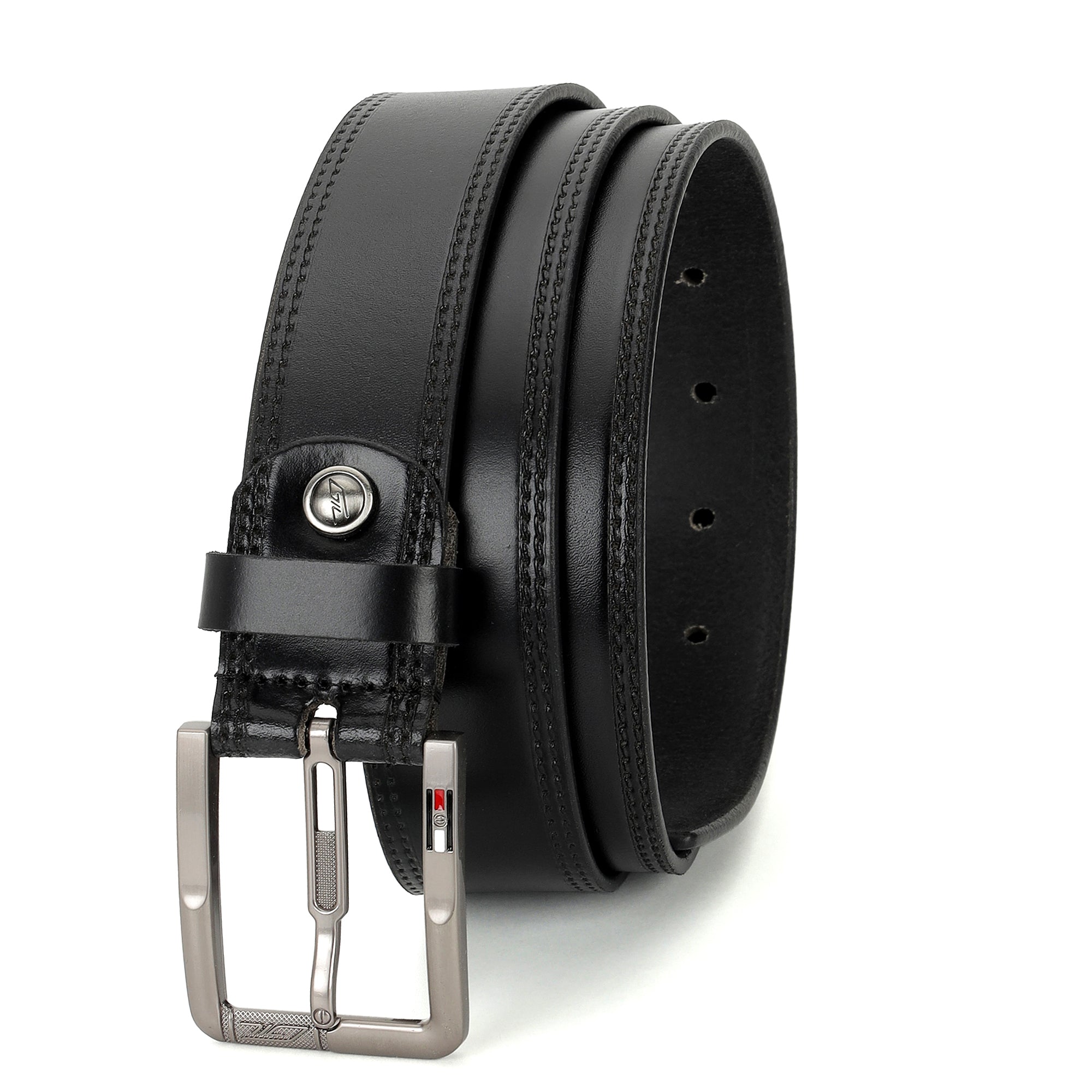 GIL Oxford 3D Embossed Leather Belt for Men | 35 mm width – GIL