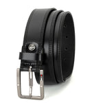 GIL Oxford 3D Embossed Leather Belt for Men | 35 mm width