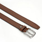 GIL Oxford 3D Embossed Leather Belt for Men | 35 mm width