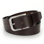 GIL Smooth Split Leather Belt for Men | 35 mm width