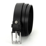 GIL Smooth Split Leather Belt for Men | 30 mm width