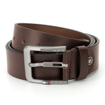 GIL Smooth Split Leather Belt for Men | 40 mm width