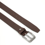 GIL Smooth Split Leather Belt for Men | 40 mm width