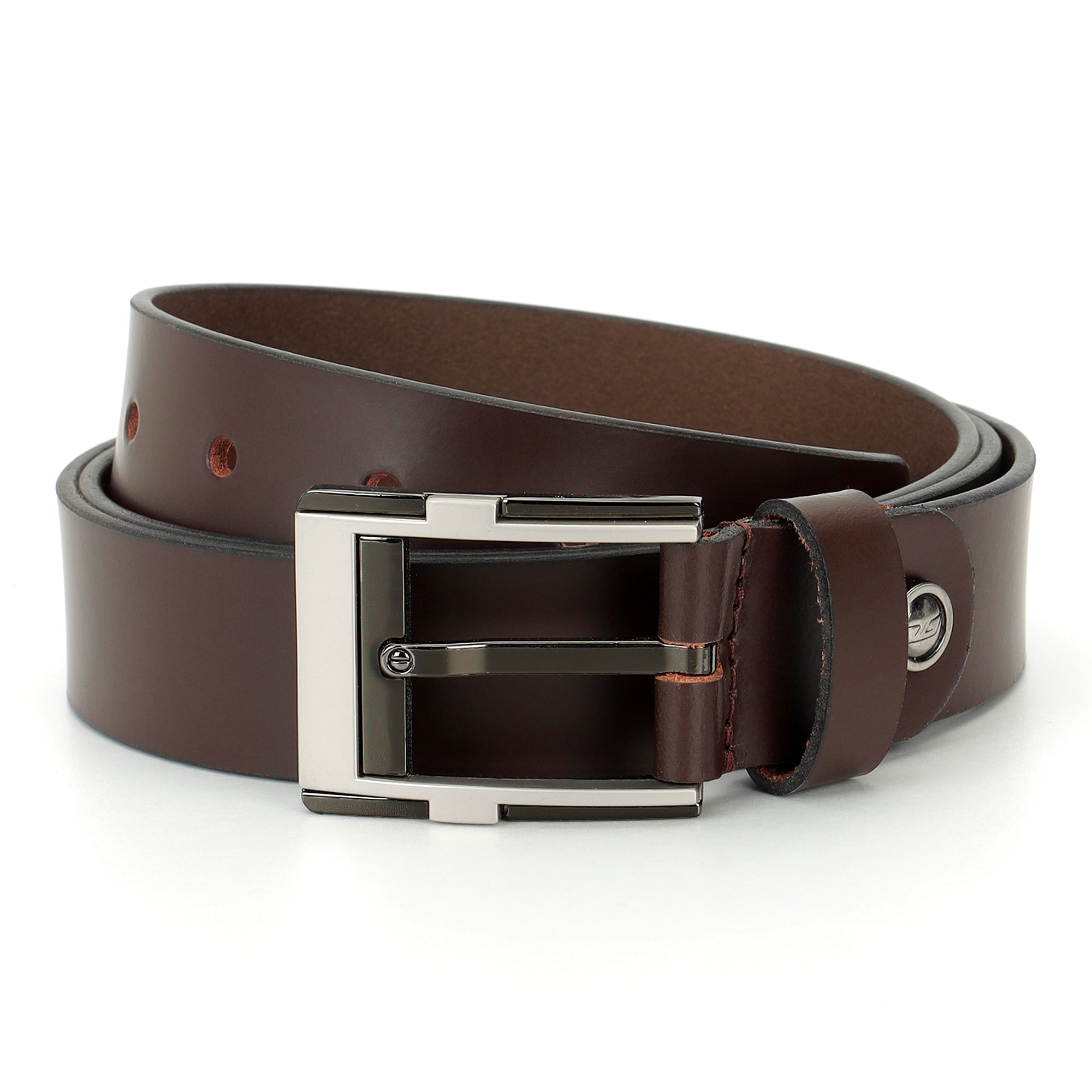 GIL Smooth Split Leather Belt for Men | 30 mm width