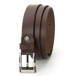 GIL Smooth Split Leather Belt for Men | 30 mm width