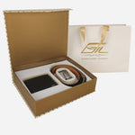 GIL Formal Leather Belt, Wallet Combo